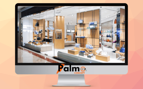 Site vitrine Palmo concept Blog